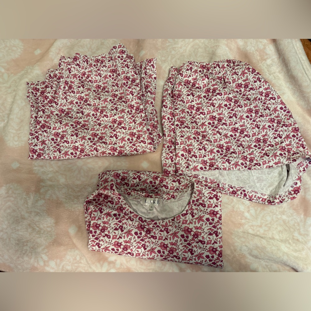 Pima LAKE 3 Piece Set in Dahlia Garden Floral